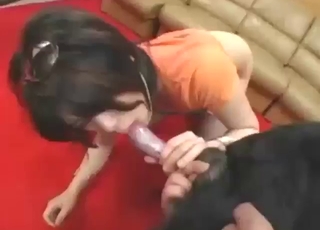 JAV zoo XXX with a good-looking babe fucking