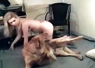 Light-haired gets fucked doggy style here
